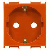 Socket with higher protection cover orange 16A