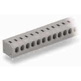 PCB terminal block 2.5 mm² Pin spacing 5/5.08 mm gray