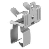 BCVPO 8-12,5 D25 Beam clamp with bottom pipe clamp 25mm 8-12,5mm
