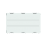 MR303 Busbar system 60 mm horizontal 450 mm x 750 mm x 260 mm , 00 , 3