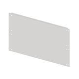 Blind front plate 3B10 in sheet steel