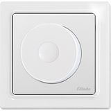 Wireless rotary switch in E-Design55, pure white glossy