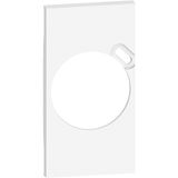L.NOW-GER SOCKET + USB COVER 2M WHITE