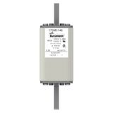 Fuse-link, high speed, 400 A, AC 1250 V, compact size 1, 45 x 45 x 138 mm, aR, DIN, IEC, single indicator