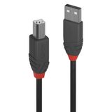 10m USB 2.0 Type A to B Cable, Anthra Line USB Type A Male to B Male