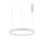 2700-6000K Changing CCT & Dimming Sandy White Aluminium   & Acrylic  LED 40 Watt 2943Lm  230 Volt IP20   D: 60 H: 200 cm Adjustable Height