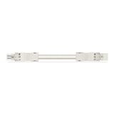 pre-assembled interconnecting cable Eca Socket/plug white