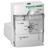 Standard control unit, TeSys Ultra, 0.35-1.4A, 3P motors, thermal magnetic protection, class 10, coil 48-72V AC/DC