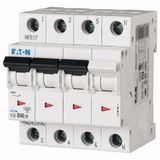 Miniature circuit breaker (MCB), 40 A, 3p+N, characteristic: B