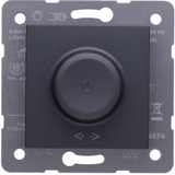 Karre Plus-Arkedia Dark Grey Pro Dimmer RL (6-100W)