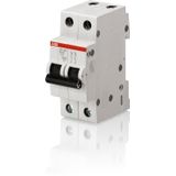 SH202-B10 Miniature Circuit Breaker - 2P - B - 10 A