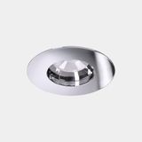 Downlight Play IP65 Round Fixed Emergency 11.9W LED warm-white 2700K CRI 90 34.1º ON-OFF Chrome IP65 960lm