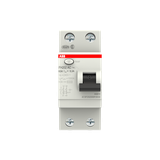 FH202 AC-63/0.3 Residual Current Circuit Breaker 2P AC type 300 mA