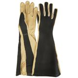 Arc-fault-tested protective gloves with long gauntlet, size 10, unisex