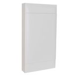 LEGRAND 4X18M SURFACE CABINET WHITE DOOR EARTH + NEUTRAL TERMINAL BLOCK