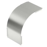 DBV 60 200 F A4  Vertical arc cover 90°, descending, W200mm, Stainless steel, material 1.4571 A4, 1.4571 without surface. modifications, additionally treated