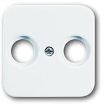 2531-214 CoverPlates (partly incl. Insert) carat® Alpine white