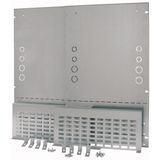 2x Auxilliary compartment (cable area), HxW=700x500mm