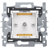 Base for rotary switch for motors with 3 speeds, 0-1-2 and 1-2-3, 20 A/250 Vac, claw fixing