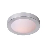 FRESH Ceiling Light IP44 1xE27 D27cm Brush Alu