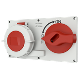 Panel mounted socket 16A5P400V