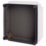 Insulated enclosure, top+bottom open, HxWxD=421x421x175mm, NA type