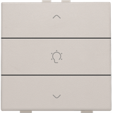 Single dimming control for Niko Home Control, light grey