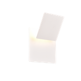 Mio LED wall lamp square matt white