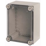 Insulated enclosure, smooth sides, HxWxD=250x187.5x150mm, NA type