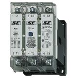 Contactor, 37kW, 74A AC3, 130A AC1, 3-pole, 110VAC