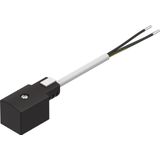 KMF-1-24-10-LED Plug socket with cable