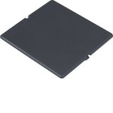 blind plate for covering empty spaces in device casings 48 x 48 mm