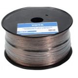 Acoustic cable 2x0.50mm2 YAK-0.50 transp.
