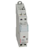 Power contactor CX³ - with 230 V~ coll - 2P - 250 V~ - 25 A - 2 N/C