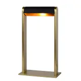 LORAS Table lamp G9/max 33W Satin Brass / Black