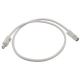 Extension cable to IU008523, 2x1.5mmý, length 1.0m, white