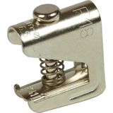 Shield terminal D 1.5 - 6.5 mm, nickel- plated brass, for busbars 18x3