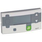 Secondary control unit Mosaic - for room or corridor - 4 modules - Antimicrobial