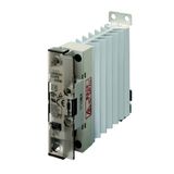 Solid state relay, 1-pole, DIN-track mounting, 15 A, 528 VAC max