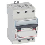 DX³6000 10kA high inlet and low outgoing screw circuit breaker 3P 400V~ - 20A - curve C - for optimized HX³ comb