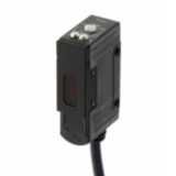 Photoelectric sensor, retroreflective, 2 m, DC, 3-wire, NPN, vertical,