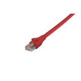 Patch cord Cat.6A AWG 27, 3.0 m red, cULus