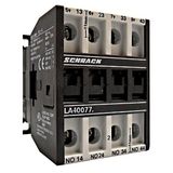 Auxiliary contactor , 12A, 24V, AC15, 4 NO