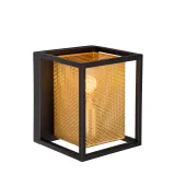 SANSA Wall light 1xE27/40W Black/Gold