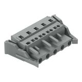 1-conductor female connector CAGE CLAMP® 2.5 mm² gray