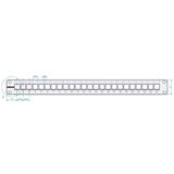 Patchpanel 19" empty for 24 modules (SFA)(SFB), 1U, RAL9005