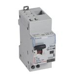 Monoblock differential circuit breaker DX³6000 10kA automatic high inlet low outlet screw U+N 230V~ - 16A - typeF 30mA