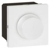 Arteor 400W Leading Edge Rotary Dimmer 2 Module Square White