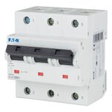 Miniature circuit breaker (MCB), 40A, 3p, D-Char, AC