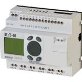 Compact PLC, 24 V DC, 12DI(of 4AI), 6DO(R), ethernet, CAN, display